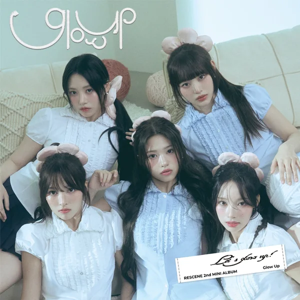 리센느 미니 2집 Glow Up 공식 앨범 재킷